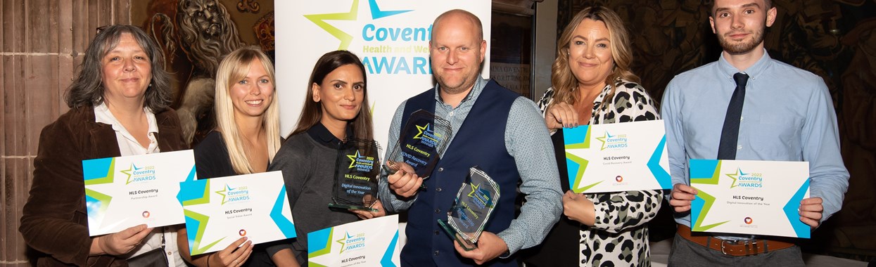 HLS Coventry Score a Hat Trick at Coventry’s 2022 Health and Wellbeing Awards 